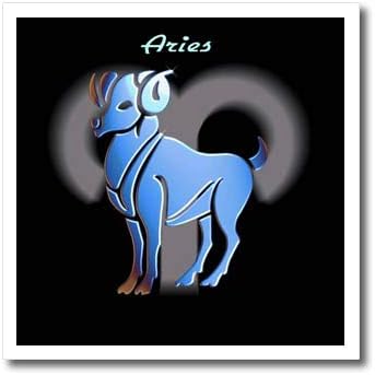 3dRose ht_921_2 Aries Zodiac Sign Iron on Heat Transfer for White Material, 6 by 6-Inch - Aries Sweatshirt for men