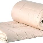 Sleep & Beyond myMerino 100% Organic Duvet Wool Comforter for All Seasons - Ultra Soft, Breathable, Lightweight Warm & Cool Comforter - Moisture Wicking - Ivory- Twin Size 68x86 Inch - Gemini Blanket for men