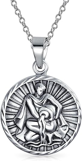 Bling Jewelry - Aquarius Necklace for men