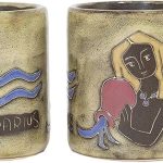 Mara Stoneware Zodiac Mug 16 oz - Aquarius the Water Bearer - Aquarius Mug for men