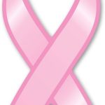 Breast Cancer 2-in-1 Mini Ribbon Magnet by Magnet America Is 4" x 2" Made for Vehicles and Refrigerators - Cancer Car Accessories for men