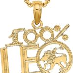 IceCarats - Leo Necklace for men