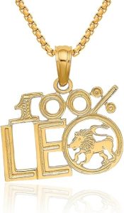 IceCarats - Leo Necklace for men