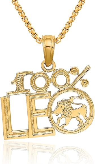 IceCarats - Leo Necklace for men