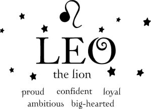 Leo The Lion Horoscope Zodiac Vinyl Wall Art Decal Home Decor Sayings - Pisces Home Decor for men