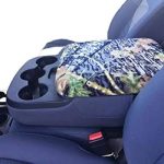 Car Console Covers Plus Made in USA Designed for Ram Classic and All Bucket Seat Models 2014-2025 Fleece Auto Armrest Center Console Cover Mossy - Aries Car Seat Cover for men