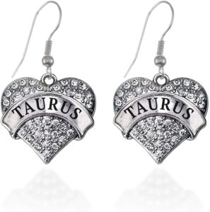 Inspired Silver - Taurus Earrings for men