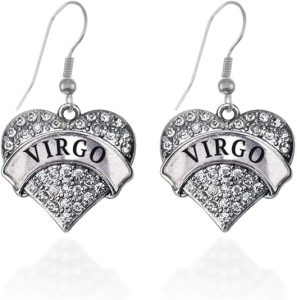Inspired Silver - Virgo Earrings for men