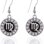 Inspired Silver - Virgo Earrings for men