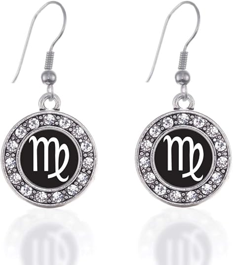 Inspired Silver - Virgo Earrings for men
