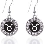 Inspired Silver - Taurus Earrings for men