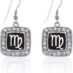 Inspired Silver - Virgo Earrings for men