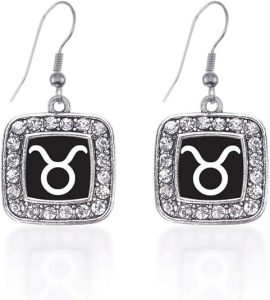 Inspired Silver - Taurus Earrings for men