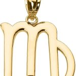 Astrology Jewelry - Virgo Necklace for men