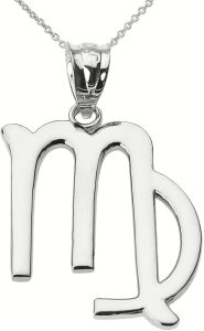 Astrology Jewelry - Virgo Necklace for men