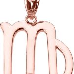 Astrology Jewelry - Virgo Necklace for men