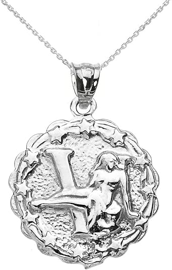 Claddagh Gold - Virgo Necklace for men