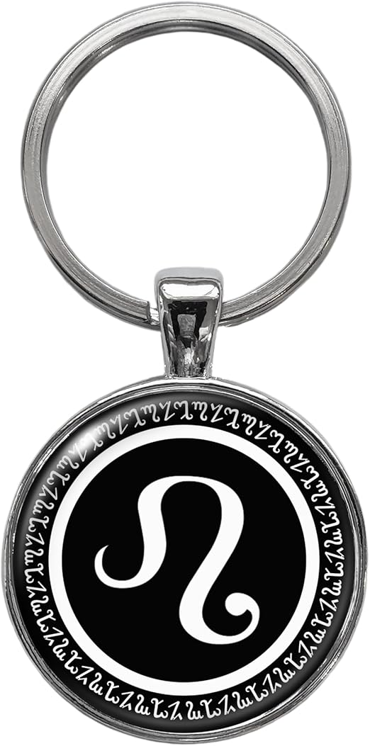 Handmade - Leo Keychain for men