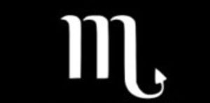 Scorpio Zodiac Decal Vinyl Sticker|Cars Trucks Vans Walls Laptop|White|5.5 x 4.4 in|CCI304 - Scorpio Sticker for men