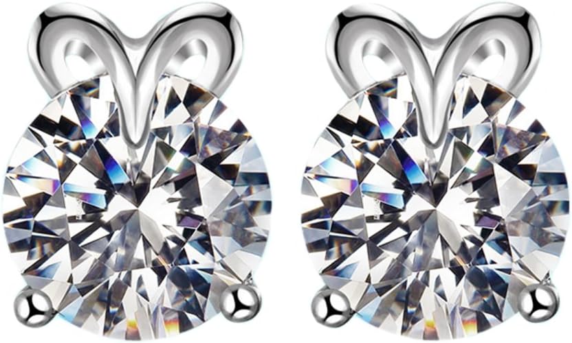 12 Constellation Sign 925 Sterling Silver Stud Earrings - Aries Ring for men