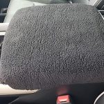 Car Console Covers Plus Made in USA Designed for Ram Classic and All Bucket Seat Models 2014-2025 Faux Sherpa Auto Armrest Center Console Cover Black - Aries Car Seat Cover for men