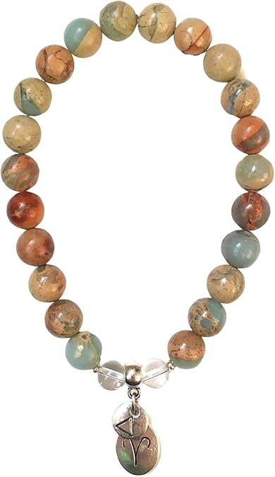 Aries Zodiac Bracelet Women with Moon Sign and Fire Element Charms for Inner Peace - Aries Bracelet for men