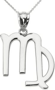 Claddagh Gold - Virgo Necklace for men