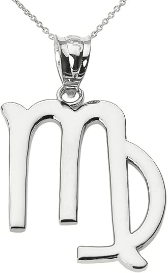 Claddagh Gold - Virgo Necklace for men