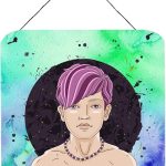 Caroline's Treasures BB7322DS66 Virgo Zodiac Sign Wall or Door Hanging Prints Aluminum Metal Sign Kitchen Wall Bar Bathroom Plaque Home Decor, 6x6, Multicolor - Virgo Poster for men