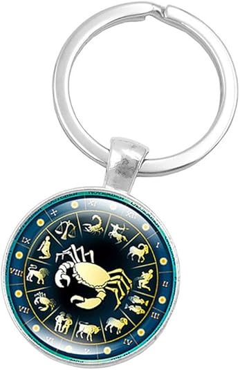 Meiligo - Cancer Keychain for men
