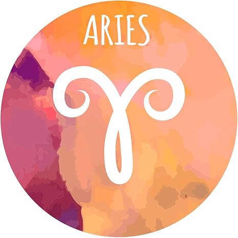 Zodiac Sign Stickers (Aries) - Aries Sticker for men