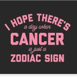 CafePress When Cancer is Just A Zodiac S Rectangle Bumper Sticker Car Decal - Cancer Car Accessories for men