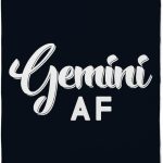 CafePress Gemini AF Throw Blanket Super Soft Fleece Plush Throw Blanket, 60"x50" - Gemini Blanket for men