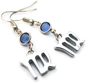 Abundant Earth Works - Virgo Earrings for men