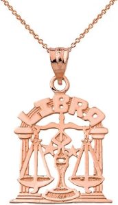 Astrology Jewelry - Libra Necklace for men