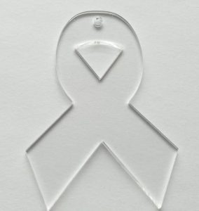 RUIXUAN LASER CUT - Cancer Keychain for men