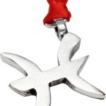 Pewter Pisces Astrology Zodiac Sign The Fish Christmas Ornament and Holiday Decoration (February 20-March 20 Birthday) - Pisces Home Decor for men