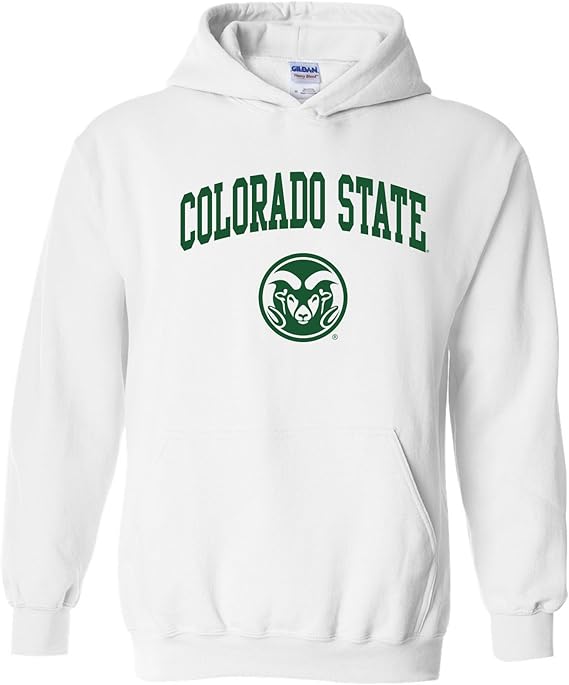 NCAA Officially licensed College - University Team Color Arch Logo Hoodie - Aries Hoodie for men