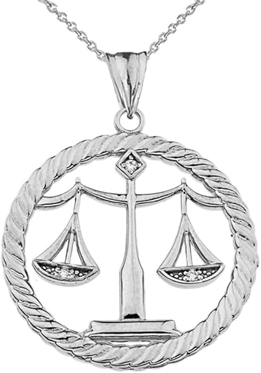 Astrology Jewelry - Libra Necklace for men