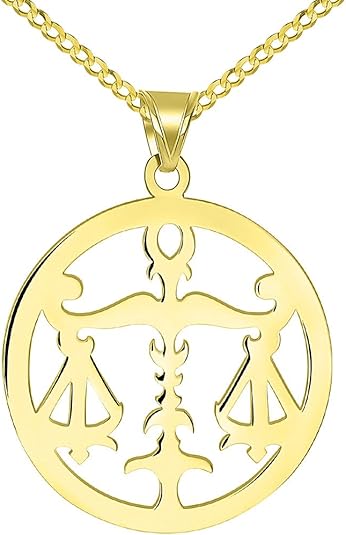 Jewelry America - Libra Necklace for men