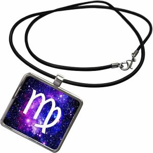 3dRose - Virgo Necklace for men