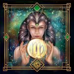 Posterazzi Zodiac Virgo (Variant 1).Jpg Poster Print by Ciro Marchetti, (12 x 12) - Virgo Poster for men