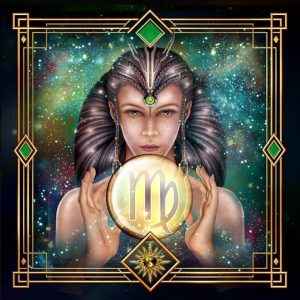 Posterazzi Zodiac Virgo (Variant 1).Jpg Poster Print by Ciro Marchetti, (12 x 12) - Virgo Poster for men