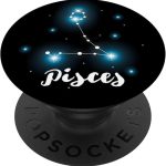 Pisces Astrological Sign Zodiac Pop Socket - Pisces for men