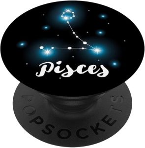 Pisces Astrological Sign Zodiac Pop Socket - Pisces for men