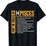 Born Zodiac - Kings Queens Shirts ThNh - Pisces T-Shirt for men