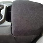 Car Console Covers Plus Made in USA Designed for RAM Jump Seat Models 2019-2025 Fleece Auto Armrest Center Console Cover Black - Aries Car Seat Cover for men