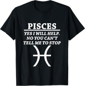 Pisces Birthday Astrology Gift Apparel - Pisces T-Shirt for men