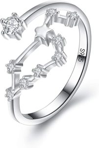 EleQueen - Virgo Ring for men