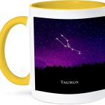 3dRose Taurus Constellation Night Sky Astrology Symbol Zodiac Horoscope Sign - Mugs (mug_300632_13) - Taurus for men
